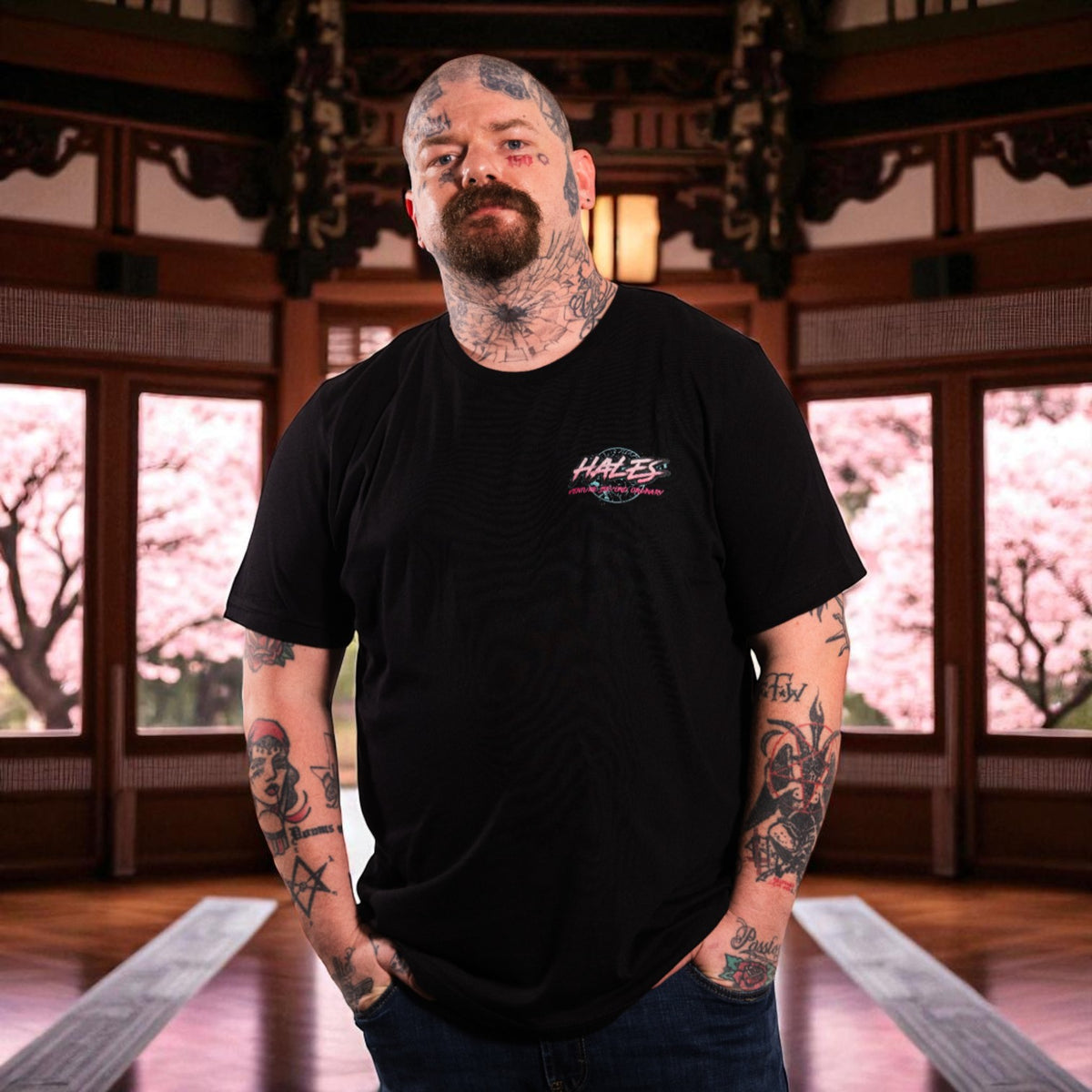 Geisha Unisex Tee - Black