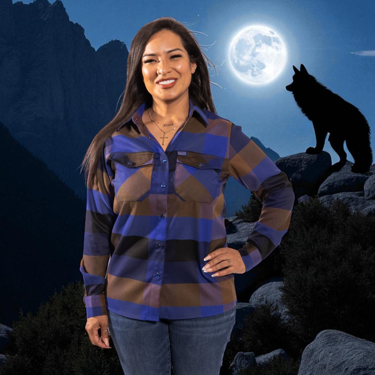 Women's Bad Moon Flannel