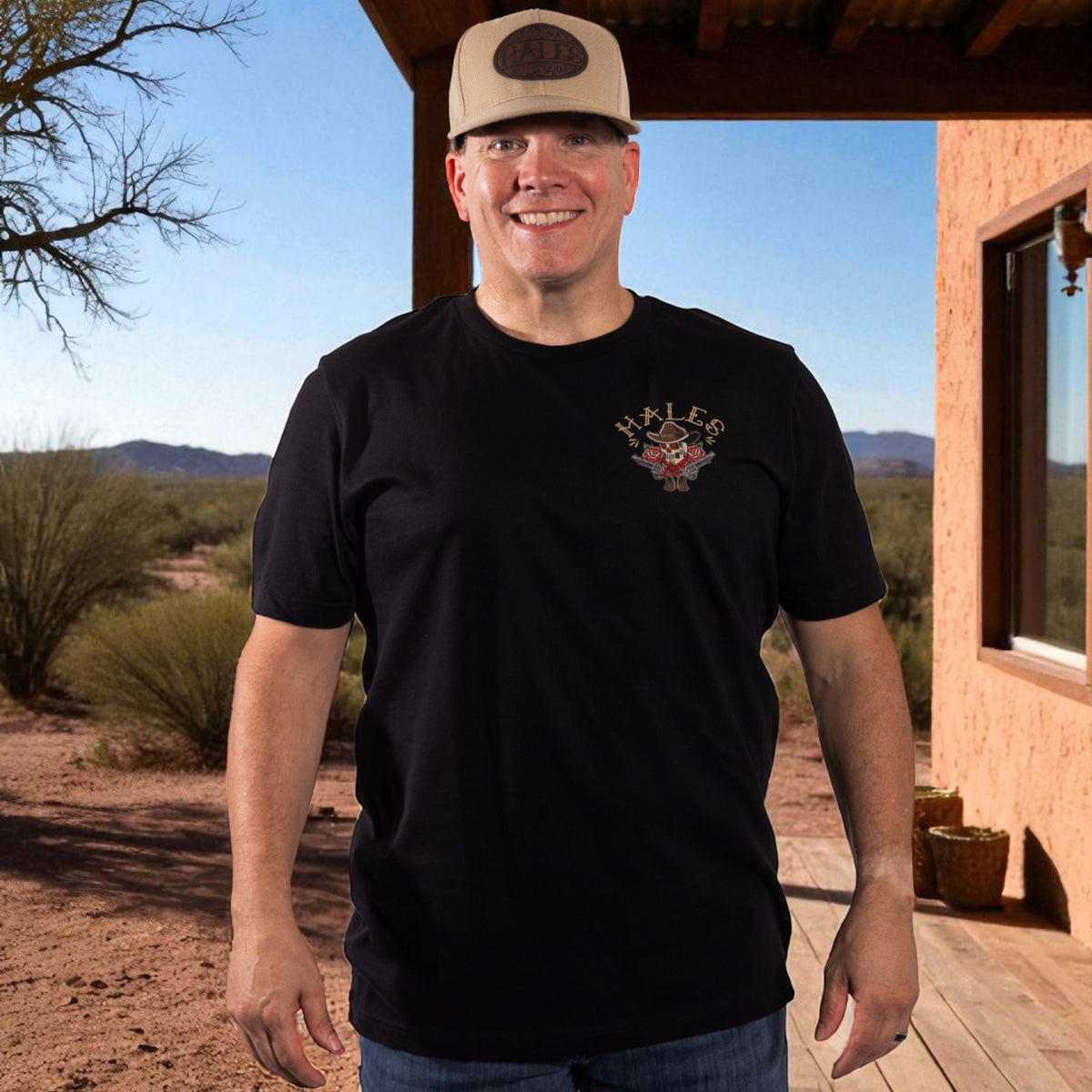 Caballero Unisex Tee - Black