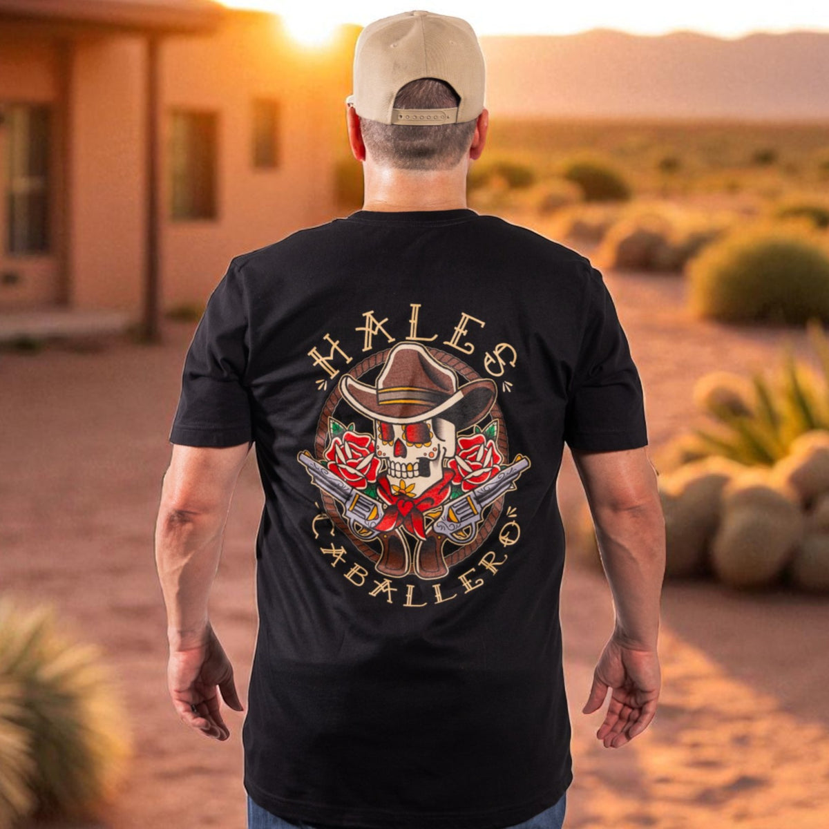 Caballero Unisex Tee - Black