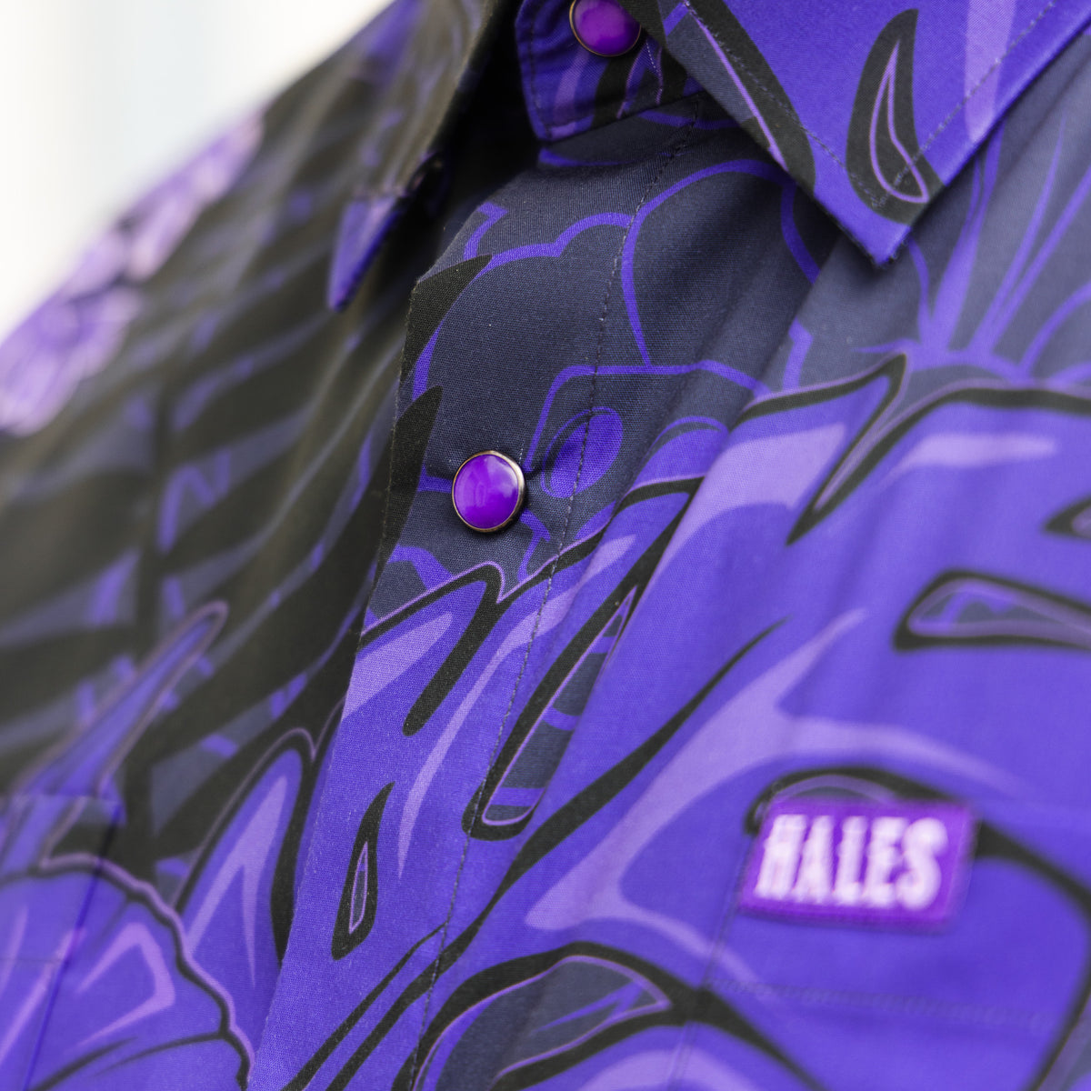 Lu'au Shaka - Purple & Black