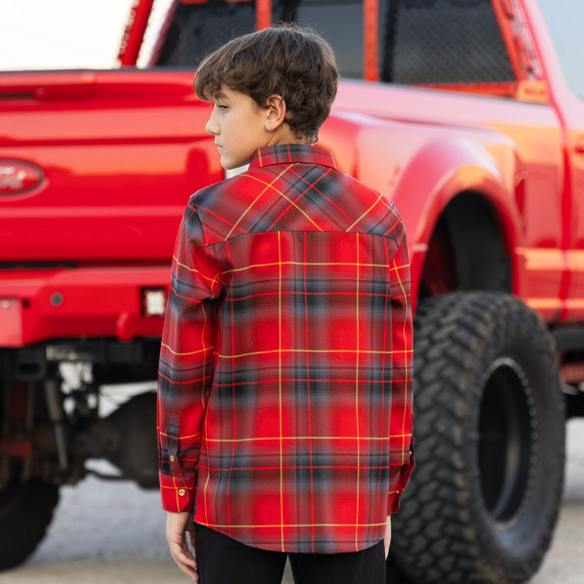 Youth Teufel Hunden Flannel