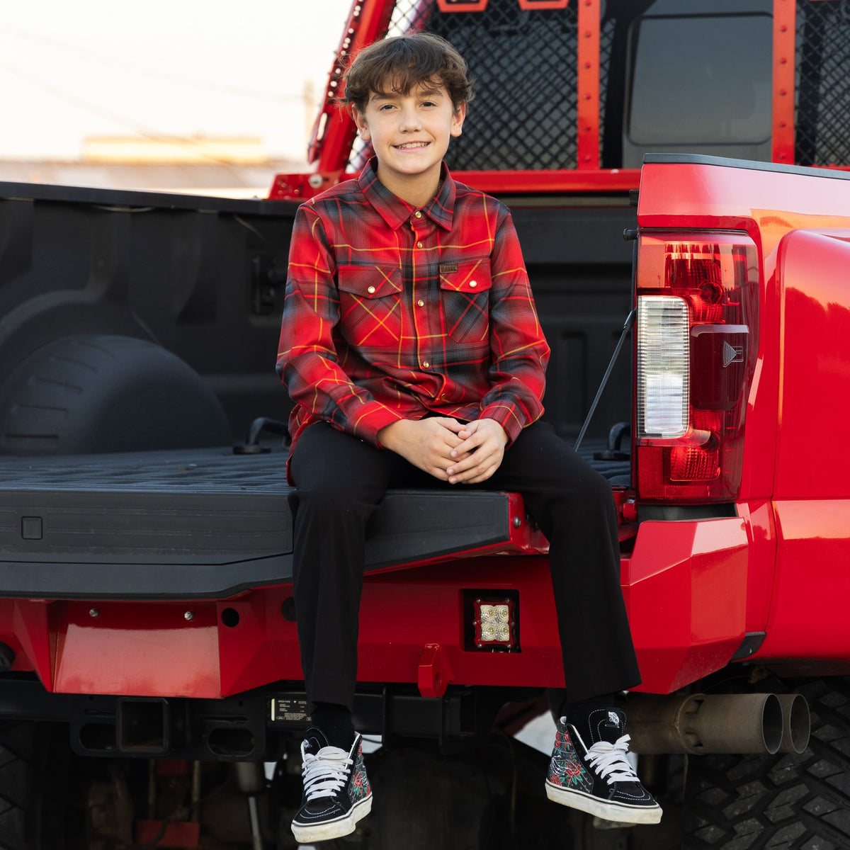 Youth Teufel Hunden Flannel