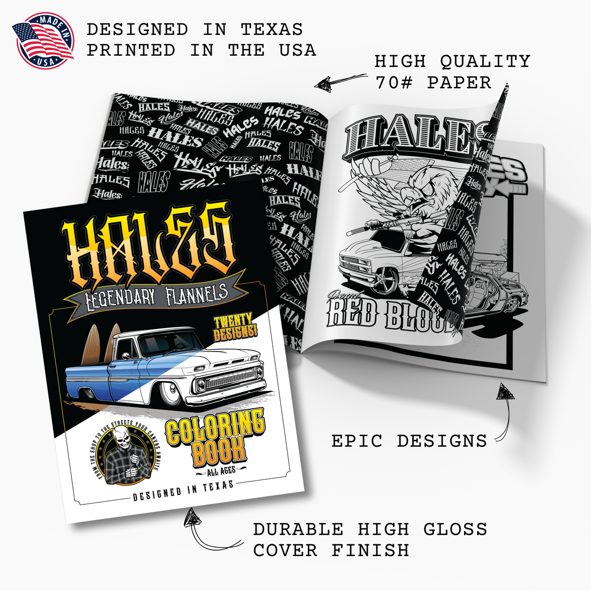 Hales Coloring Book - Volume 1