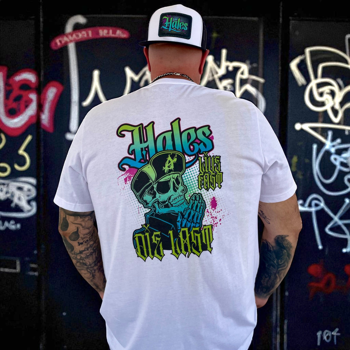 Live Fast Unisex Tee - White