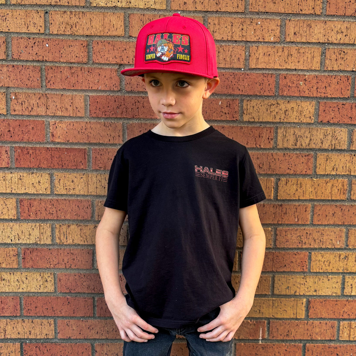 Youth Teufel Hunden Tee - Black