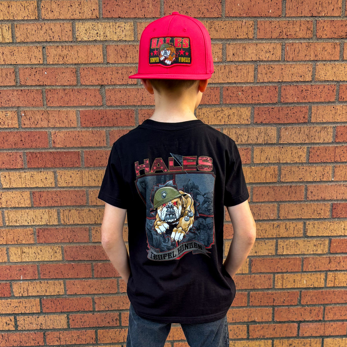 Youth Teufel Hunden Tee - Black