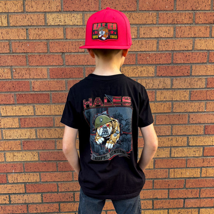 Youth Teufel Hunden Tee - Black