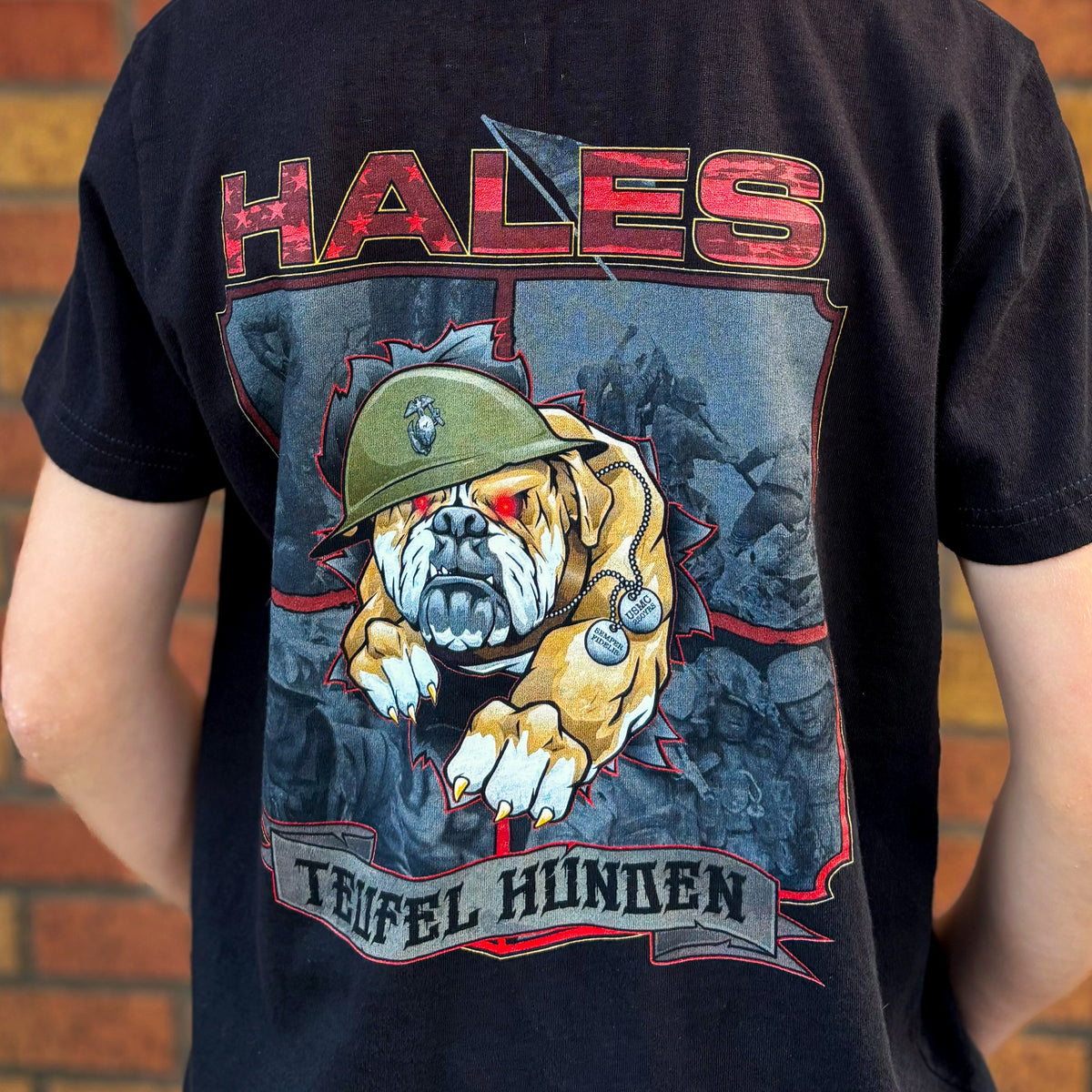 Youth Teufel Hunden Tee - Black