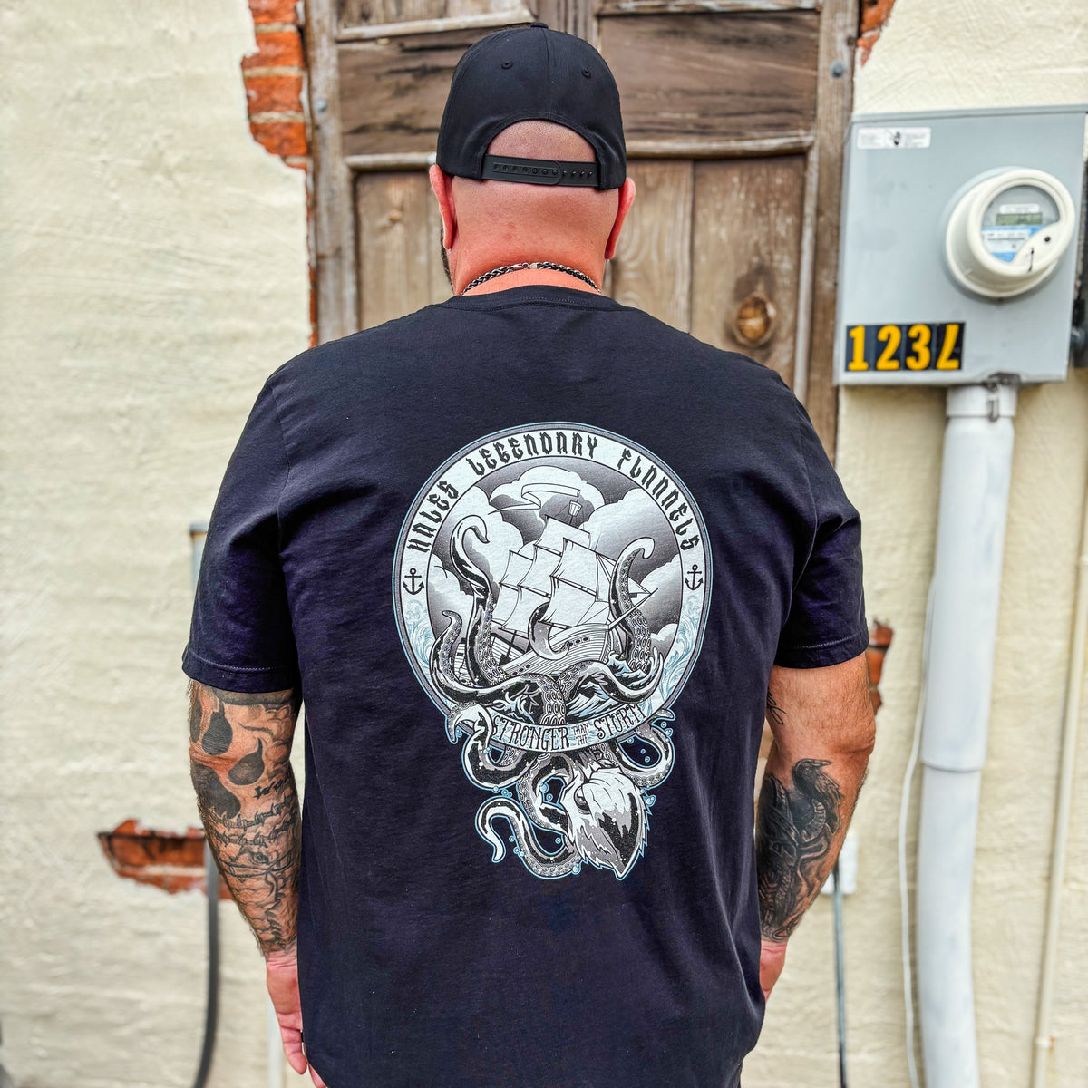 The Storm Unisex Tee - Black