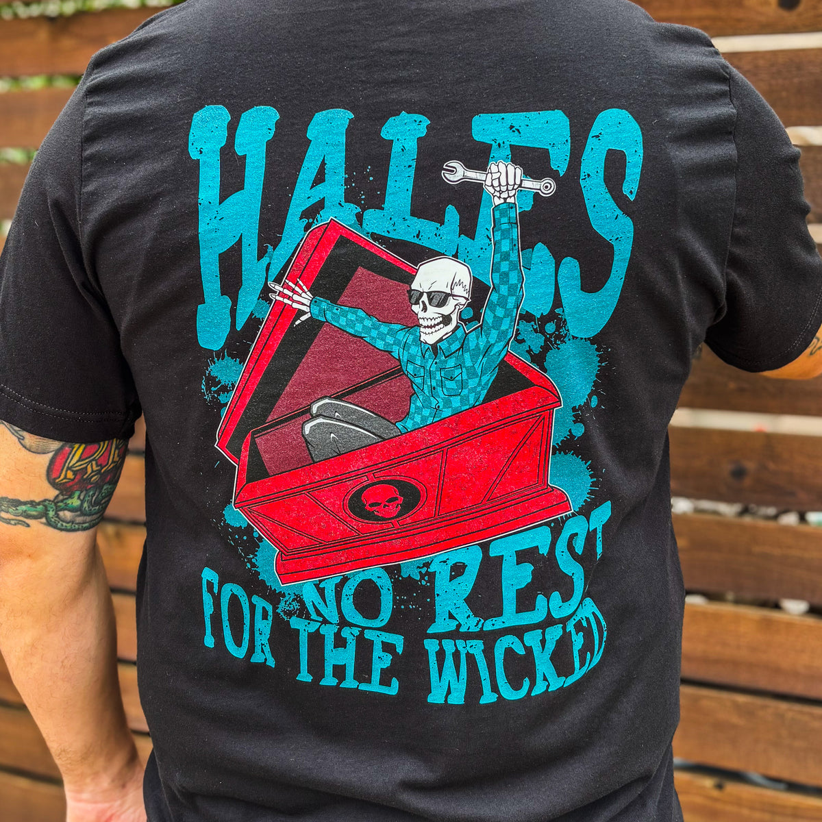 No Rest Unisex Tee - Black