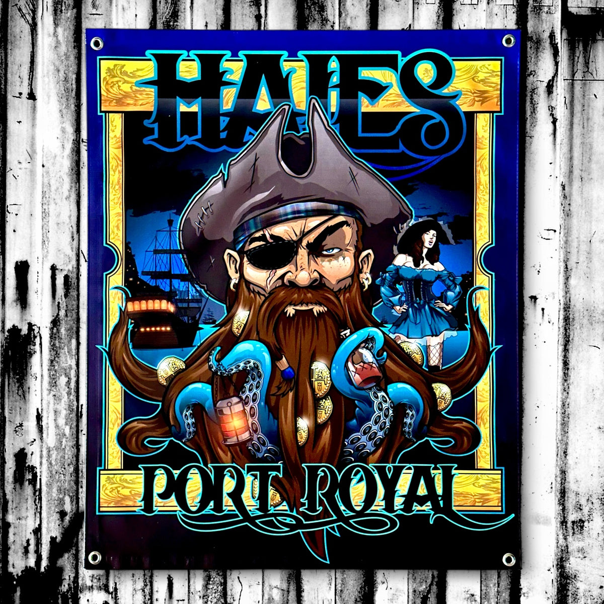 Port Royal Vinyl Garage Banner - 36" X 29"