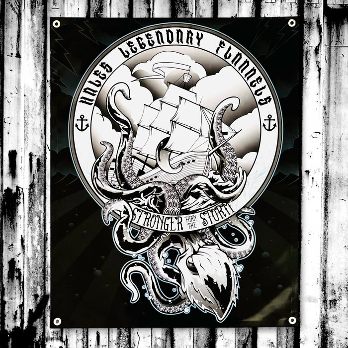 The Storm Vinyl Garage Banner - 36" X 29"
