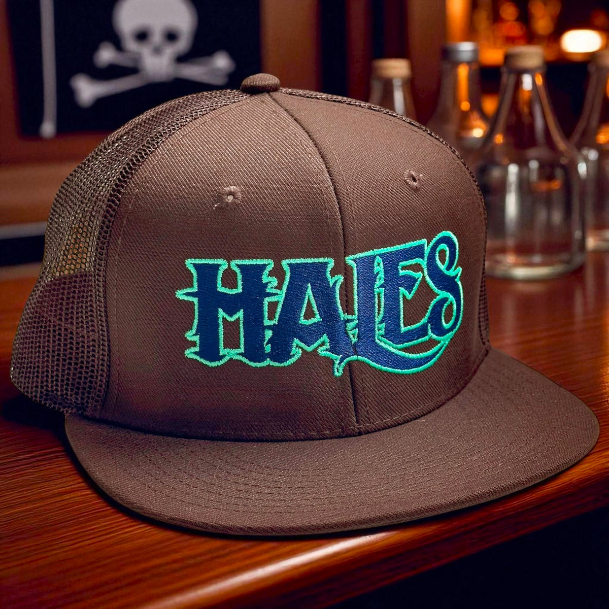 Port Royal 6 Panel Flat Bill Trucker