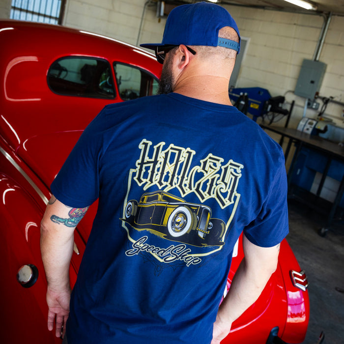 Deuce Coupe Unisex Tee - Navy