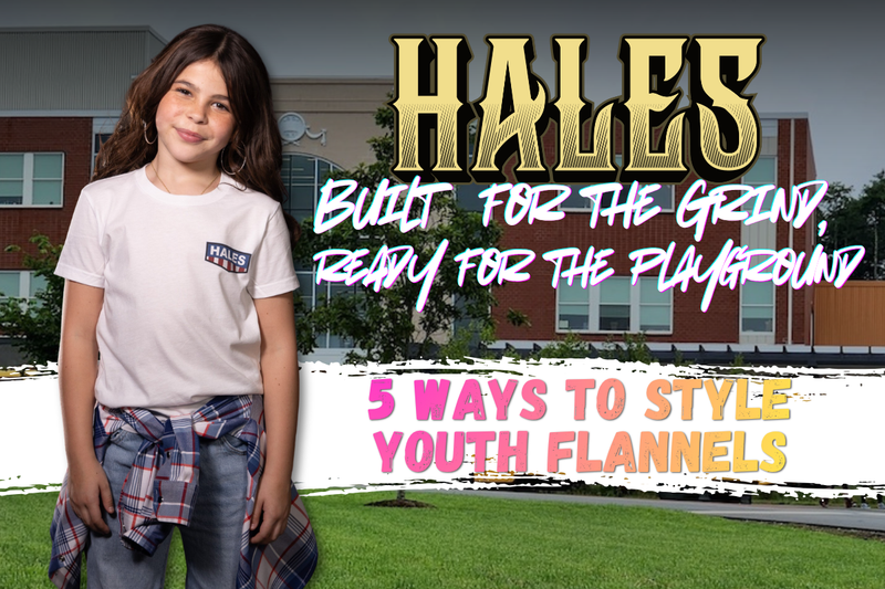 Built for the Grind, Ready for the Playground: 5 Ways to Style Youth Flannels