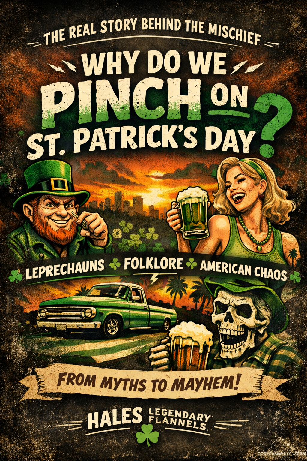 🍀 The History of the Pinch: How St. Paddy’s Day Turned Into a Contact Sport