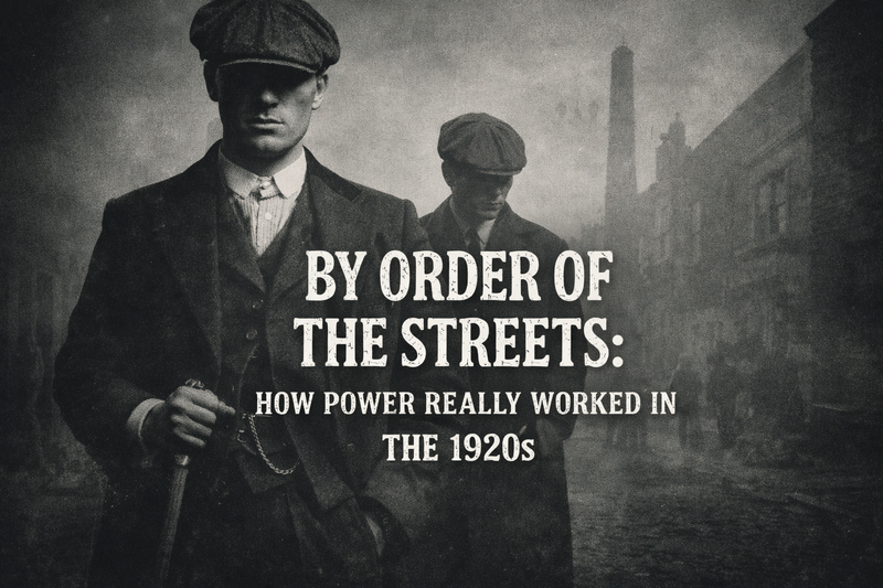 By Order of the Streets: How Power Really Worked in the 1920s