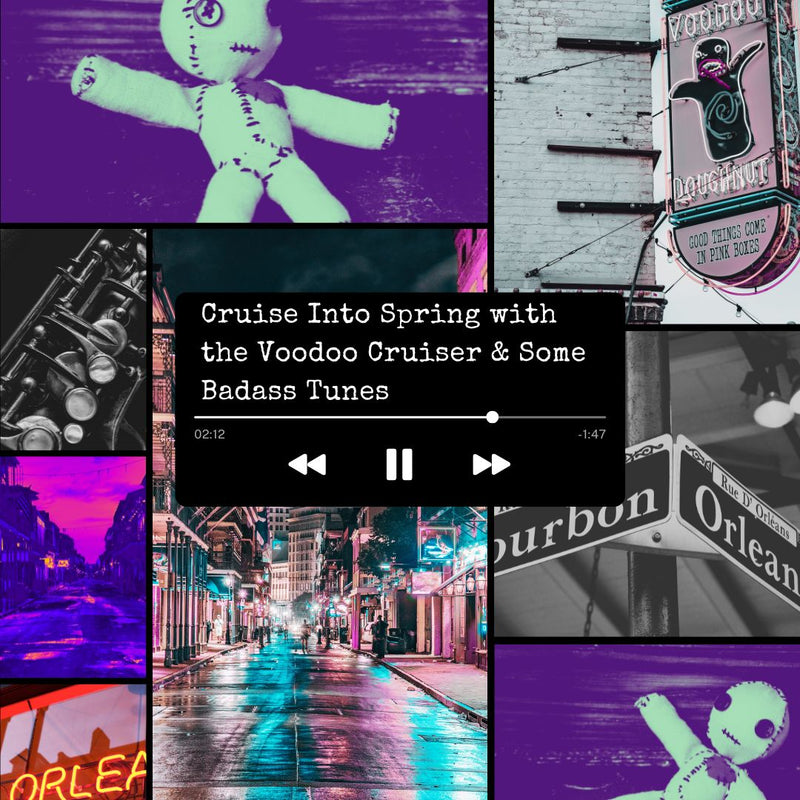 Cruise Into Spring with the Voodoo Cruiser & Some Badass Tunes