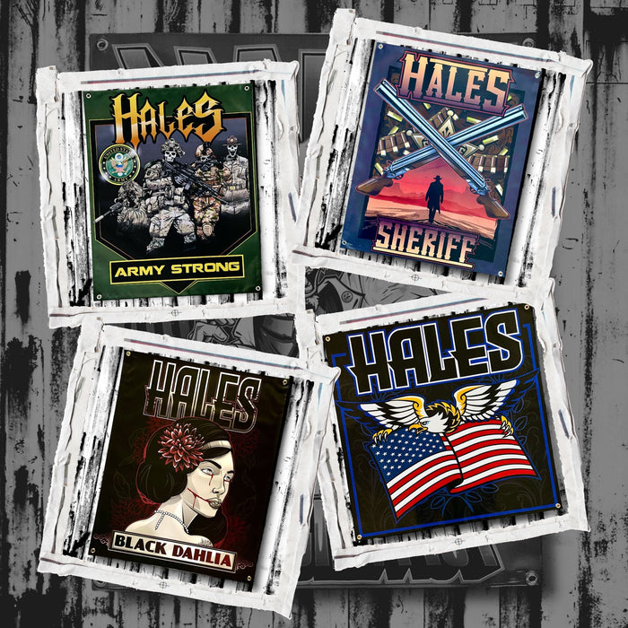 Collage of Garage Banners for Garage Banner collection Page