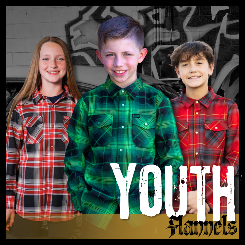 Youth Flannels