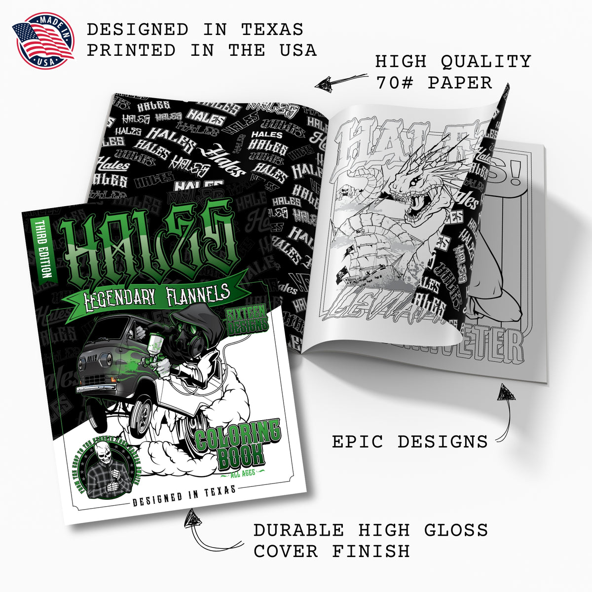 Hales Coloring Book - Third Edition