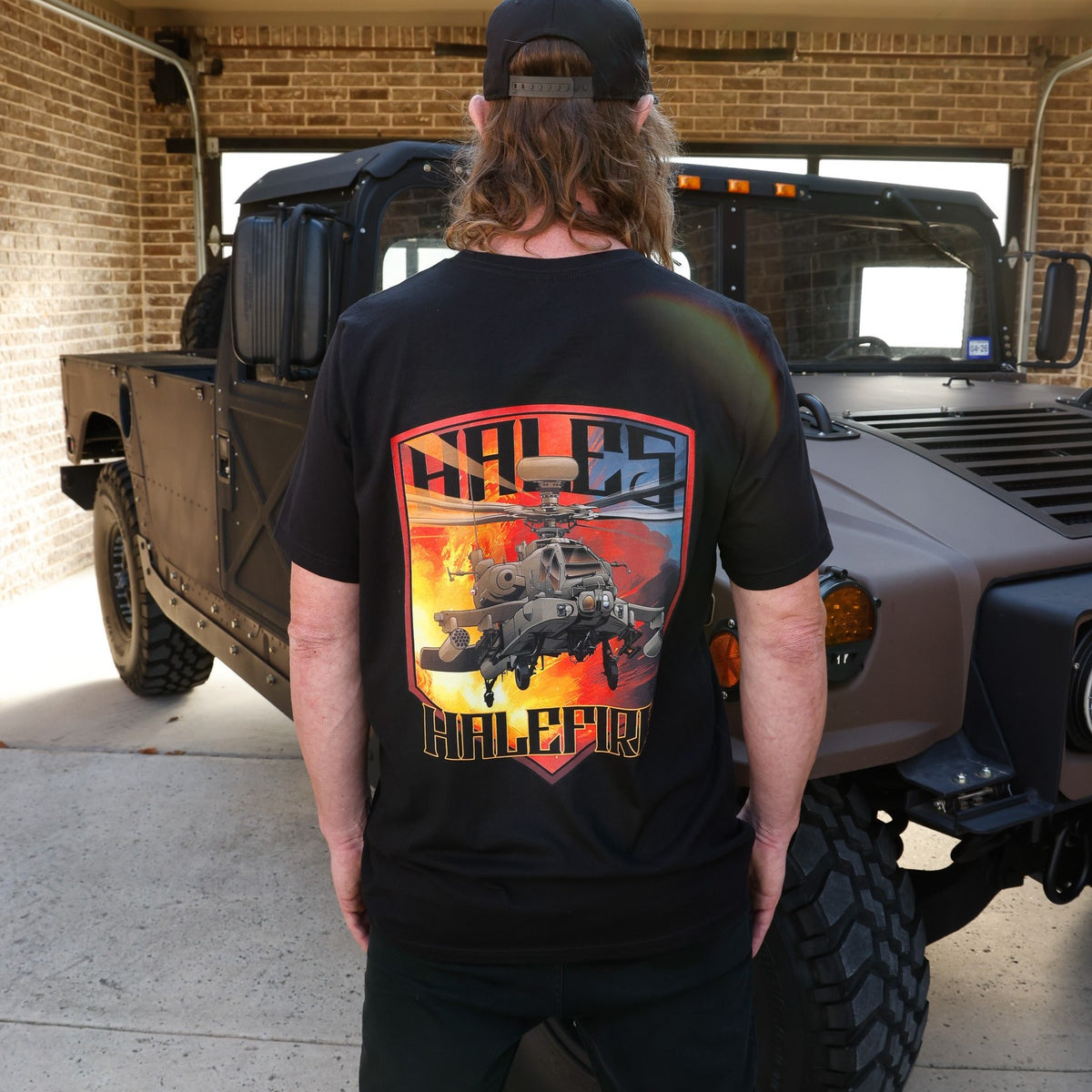 Halefire Unisex Tee - Black