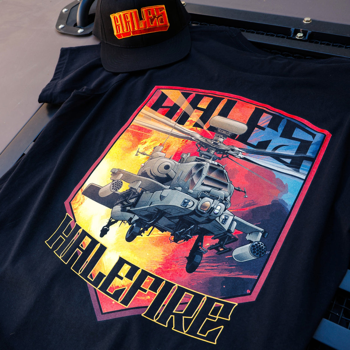 Halefire Unisex Tee - Black