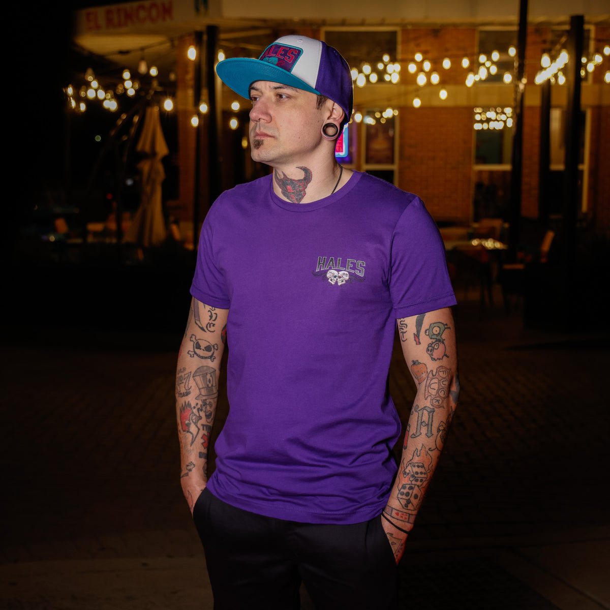 Mi Amor Unisex Tee - Purple