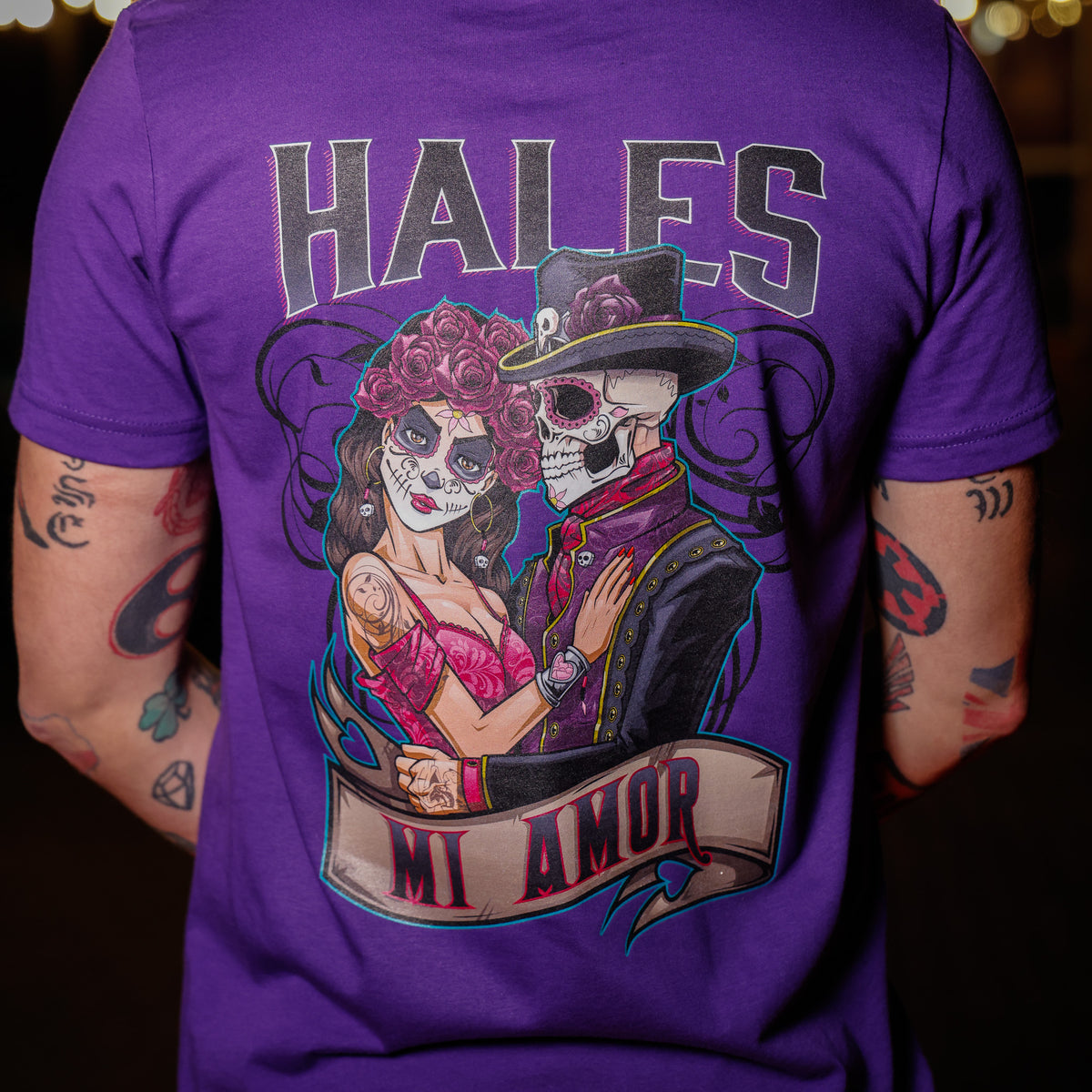 Mi Amor Unisex Tee - Purple