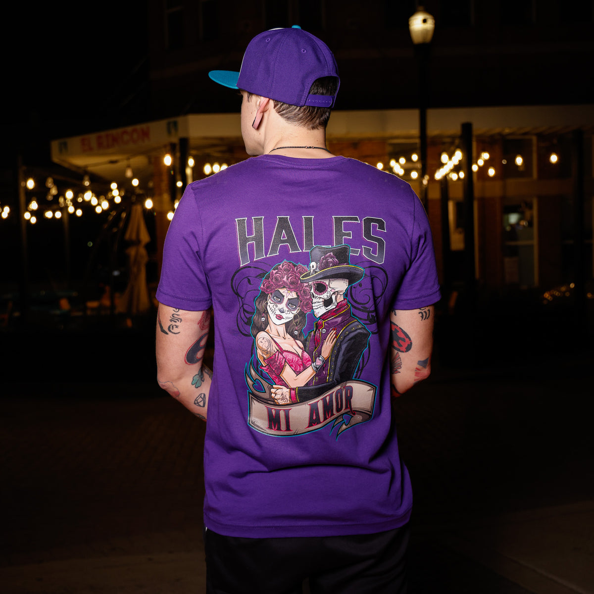 Mi Amor Unisex Tee - Purple