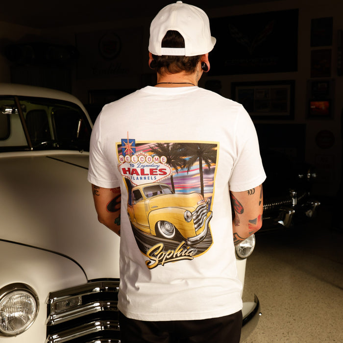 Sophia Unisex Tee - White
