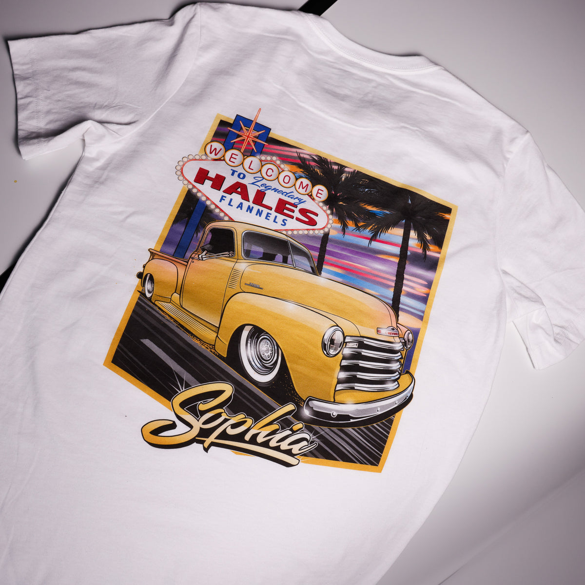 Sophia Unisex Tee - White