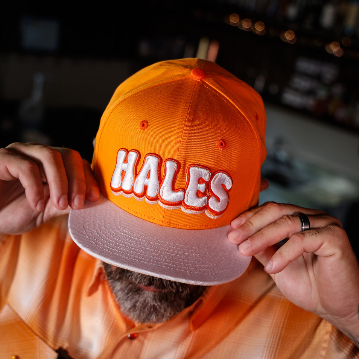 Dreamsicle Flat Bill Snapback