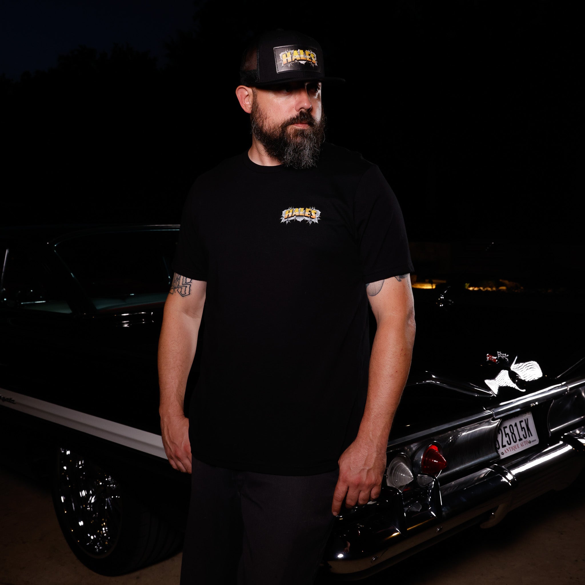 Yellow Rose Graphic Tee | Lowrider Impala Shirt by Hales Legendary