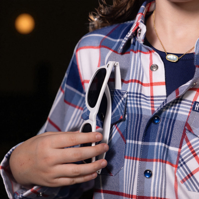 Youth Rosie the Riveter Flannel