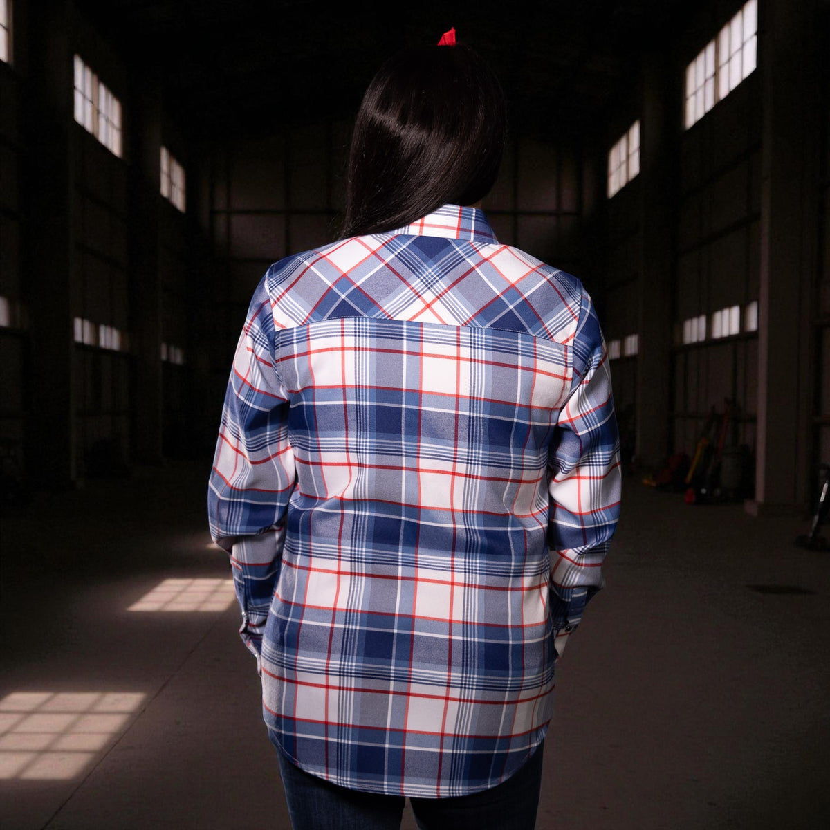 Women's Rosie the Riveter Flannel