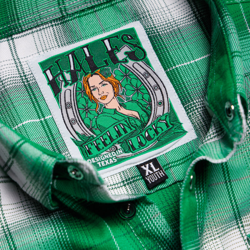 Youth Feelin' Lucky Flannel