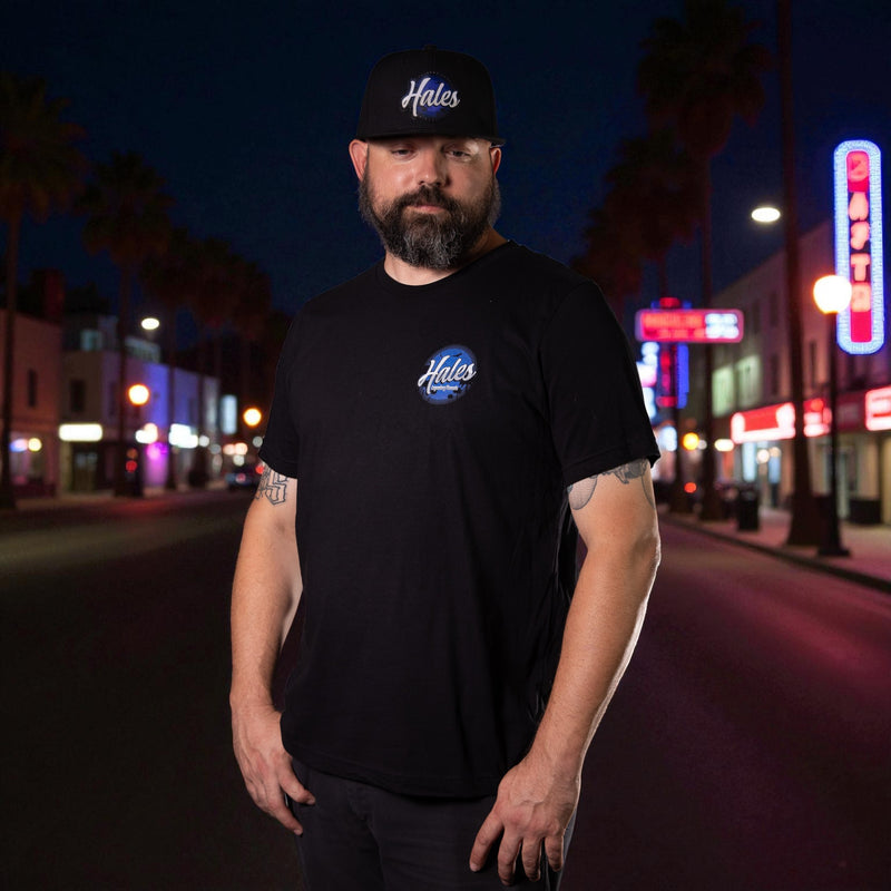 Midnight Vibe Unisex Tee - Black