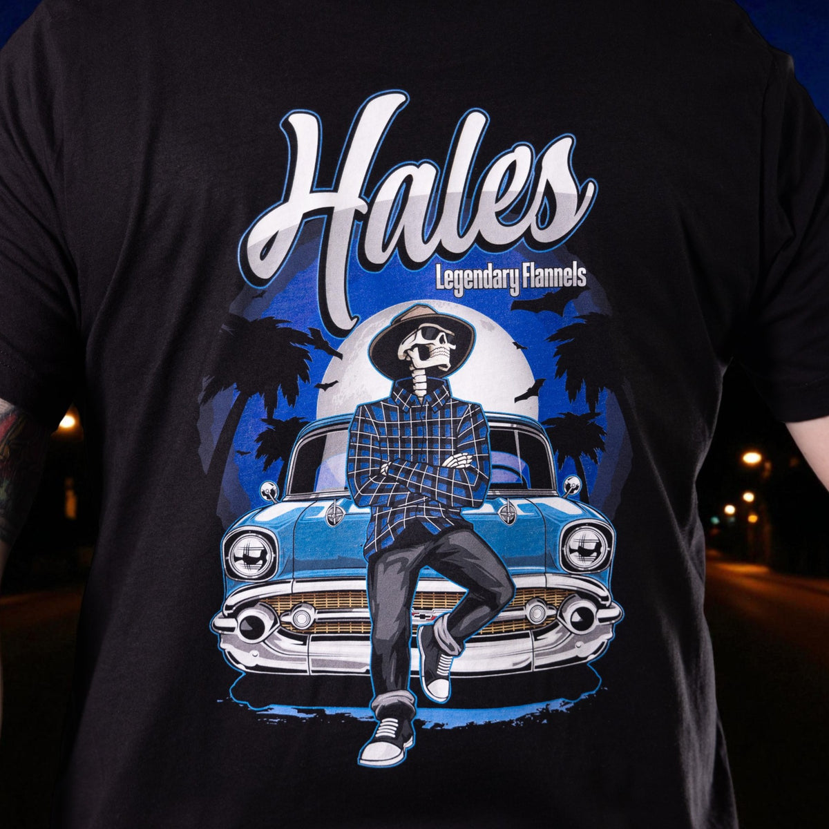 Midnight Vibe Unisex Tee - Black