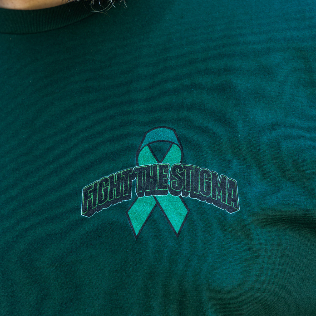 Fight The Stigma Unisex Tee - Forest