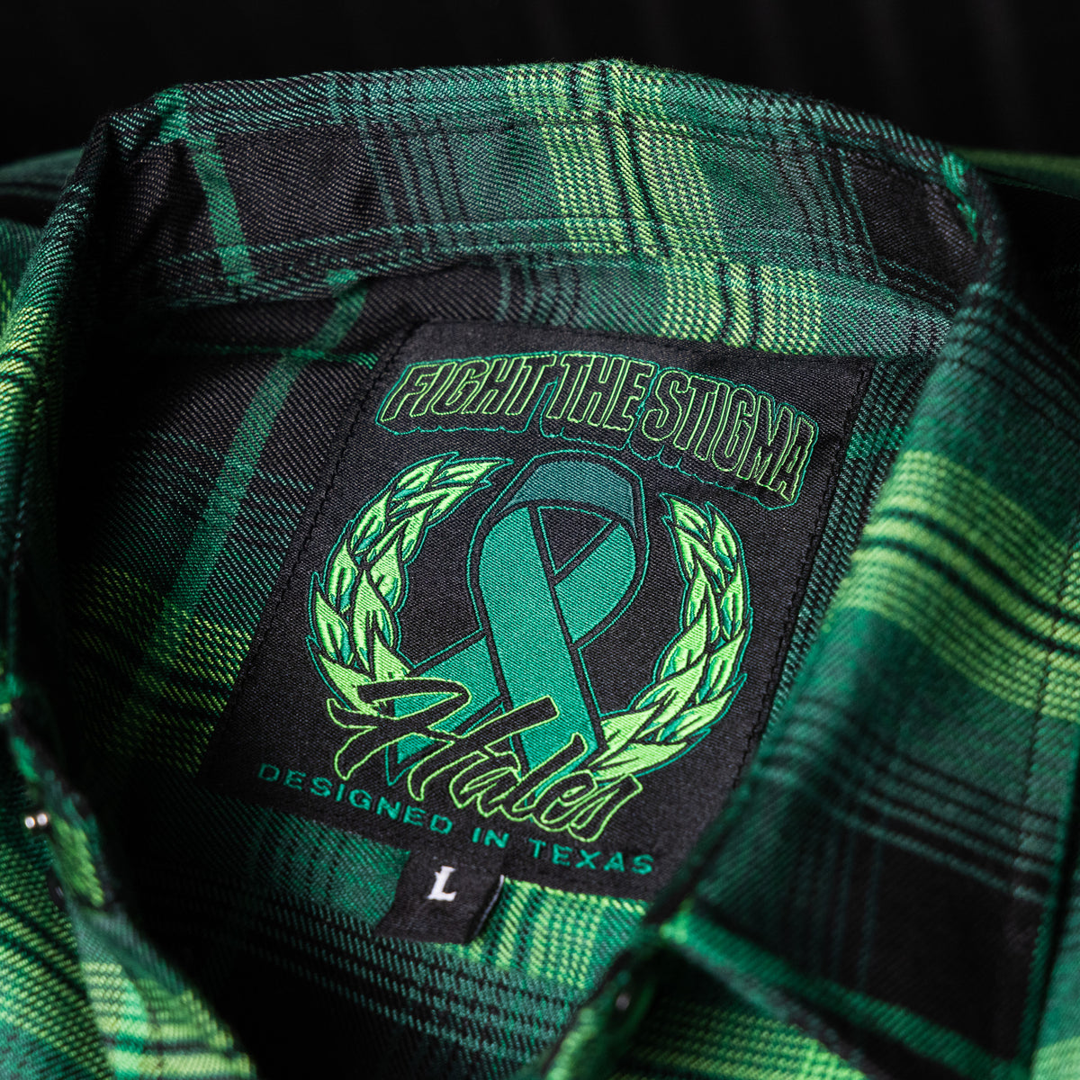 Fight The Stigma Flannel