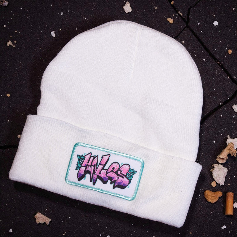 Vandalynn Cuff Beanie - White