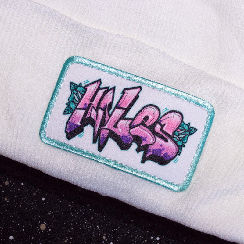 Vandalynn Cuff Beanie - White