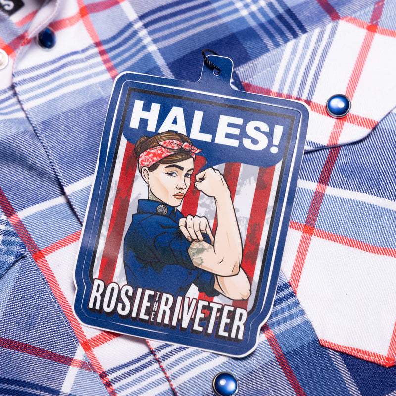 Women's Rosie the Riveter Flannel