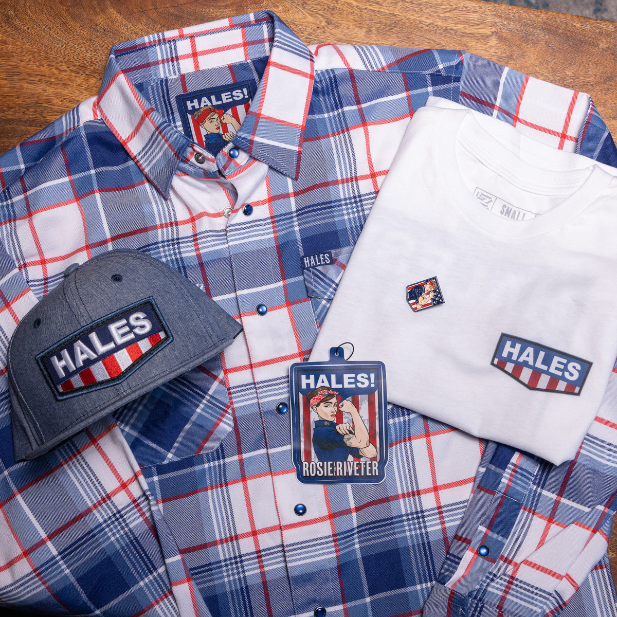 Women's Rosie the Riveter Flannel