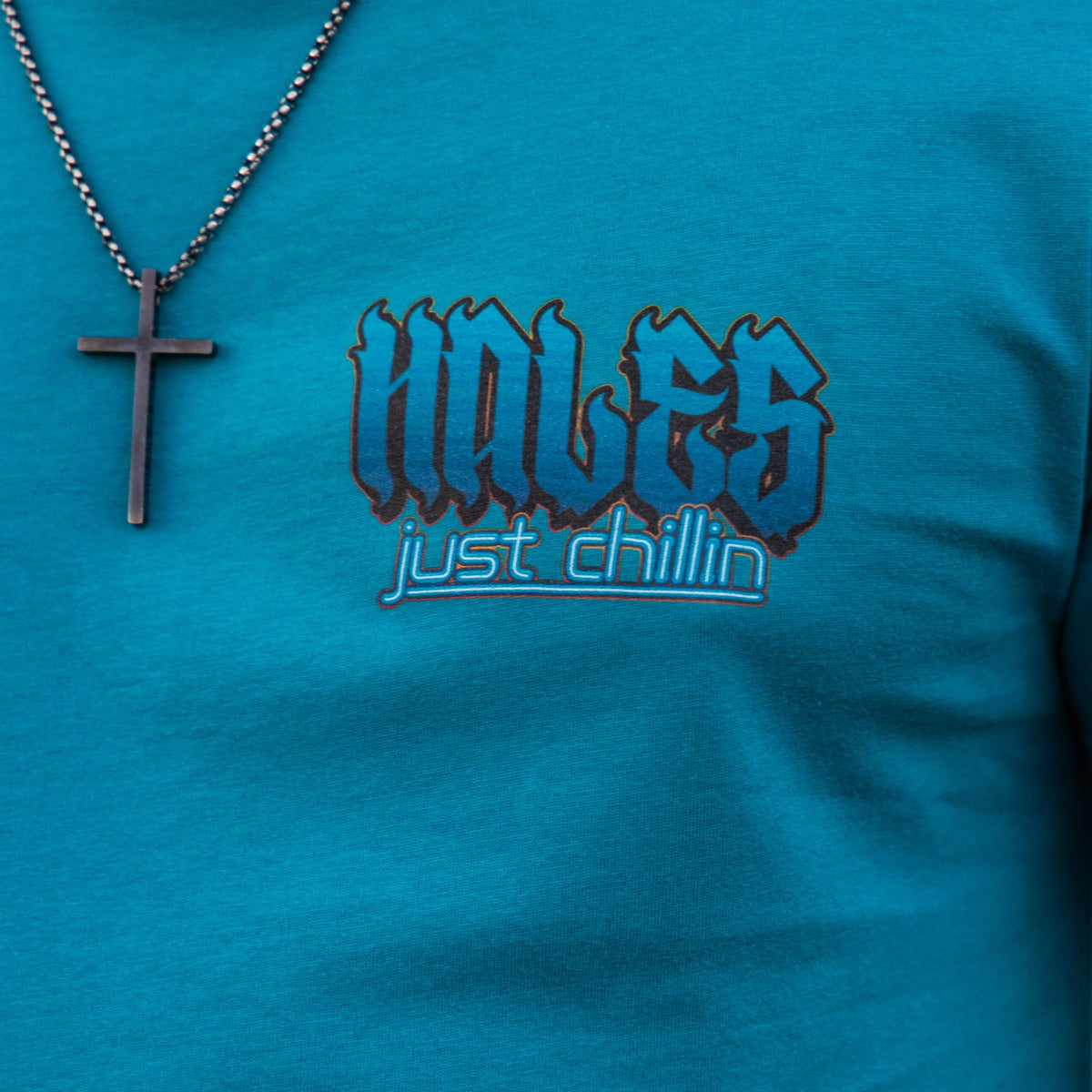 Oasis Unisex Tee - Lagoon Blue