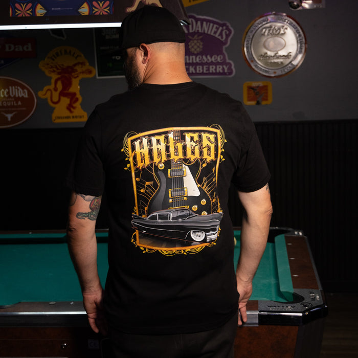 Guitars & Caddies Unisex Tee