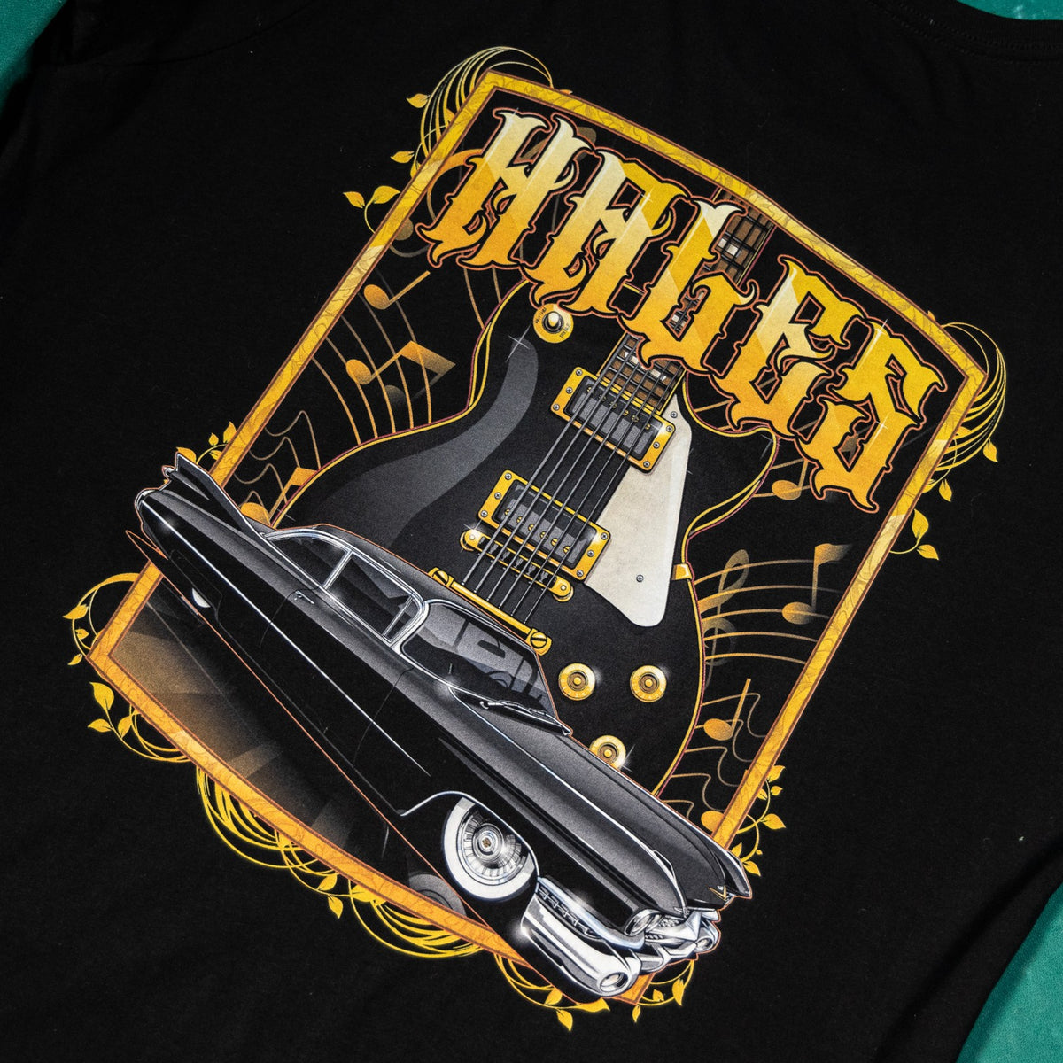 Guitars & Caddies Unisex Tee