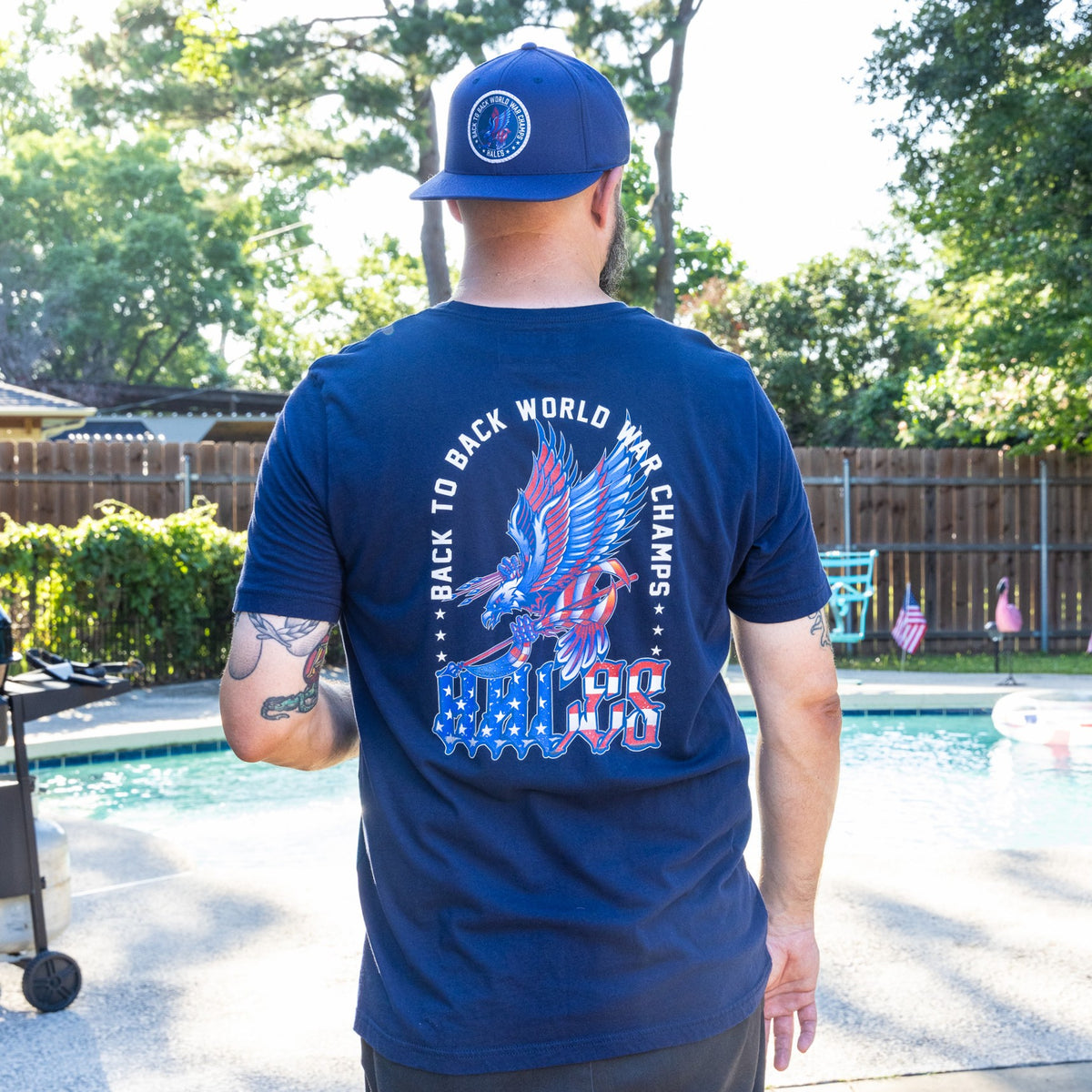 World War Champs Unisex Tee - Navy